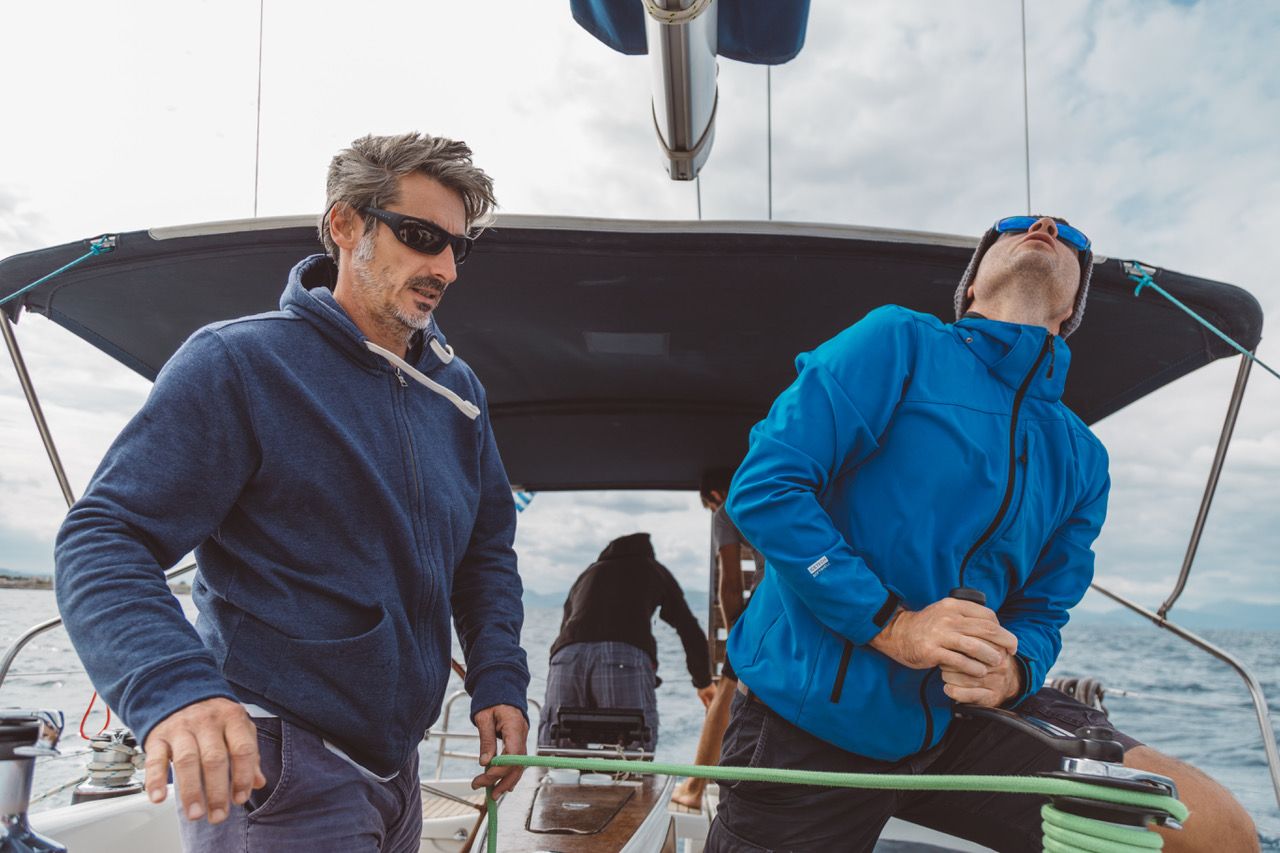 Book reading while sailing