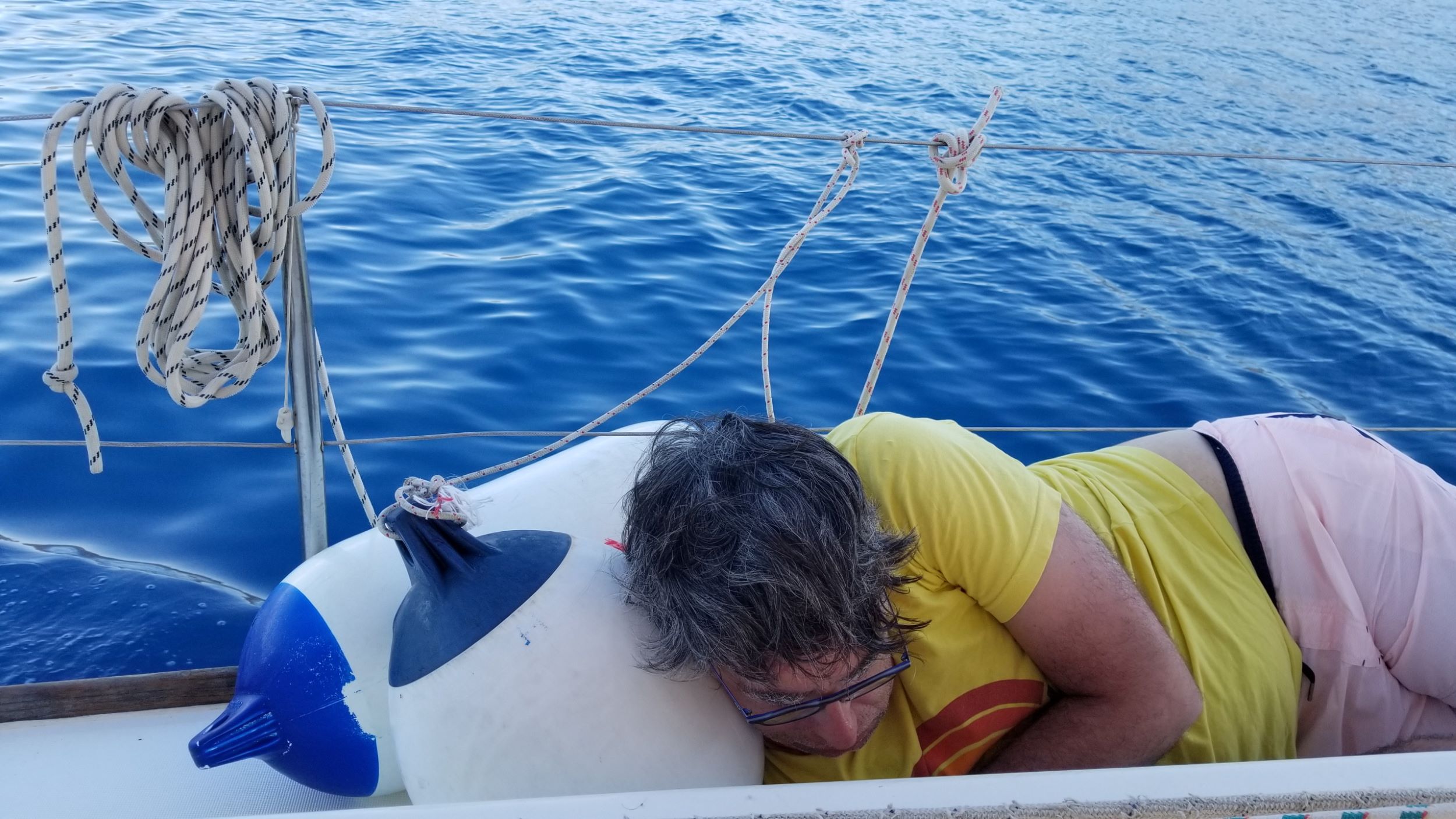 sleeping while sailing